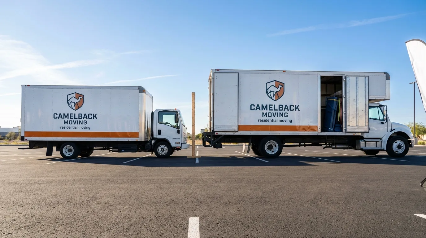 Moving truck size capacity guide in Herriman
